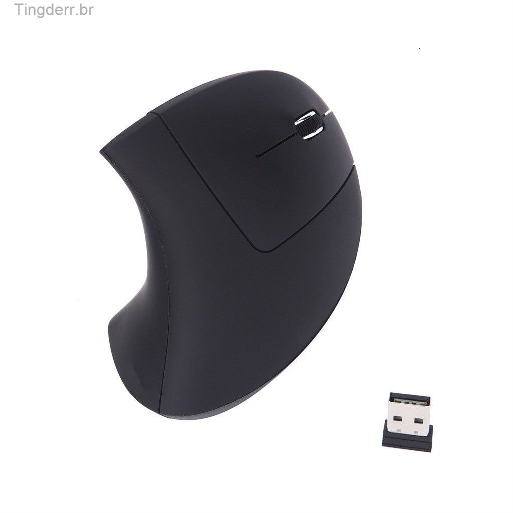 Mouse Ergonômico Vertical Sem Fio - Shayatech.