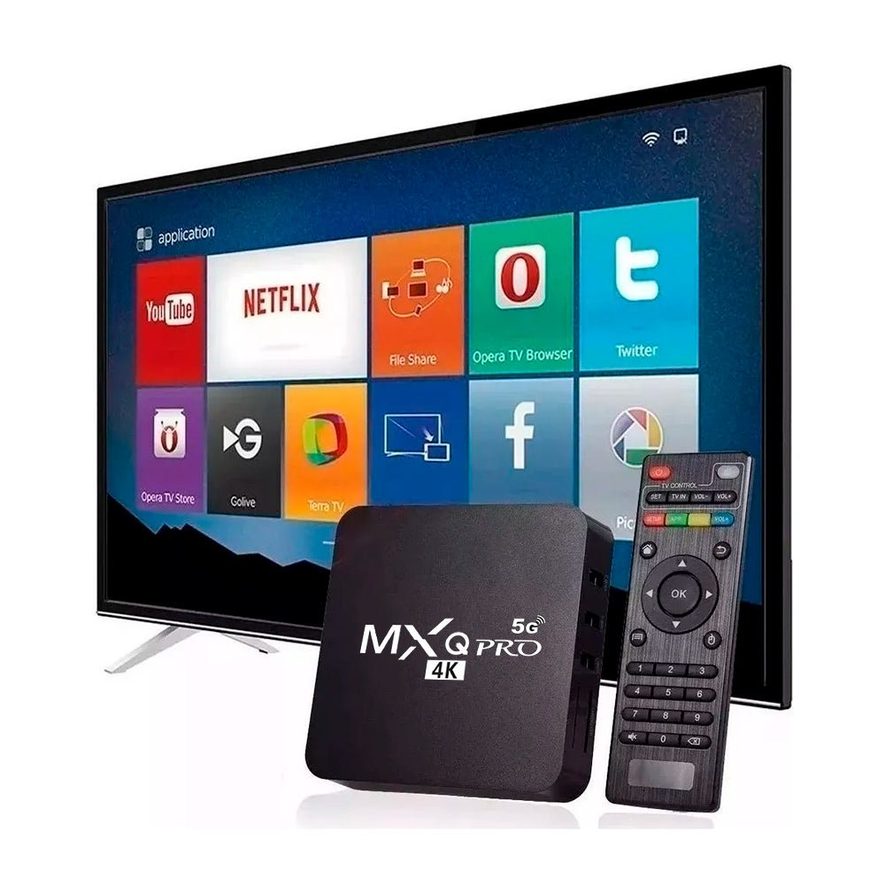 Tv Box Mxq 4K Conversor Smart - Memoria 64GB RAM 4GB - Shayatech.