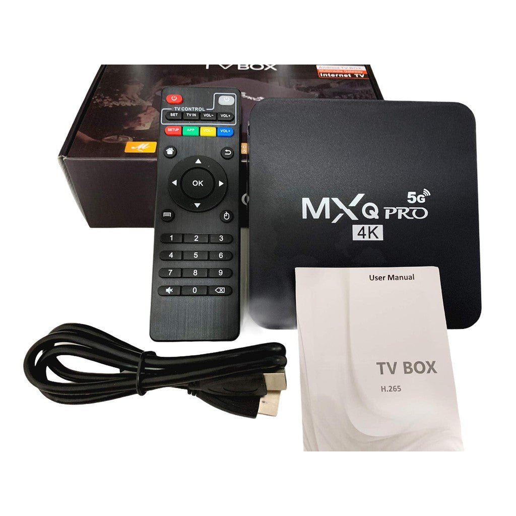 Tv Box Mxq 4K Conversor Smart - Memoria 64GB RAM 4GB - Shayatech.